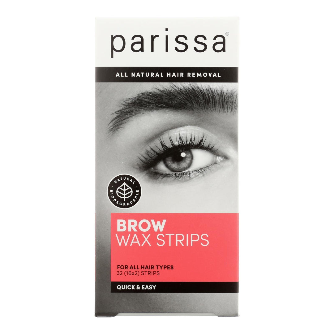 Parissa - Wax Strips Qk/easy Brow - 1 Each 1 - 32 Ct - Maras Green